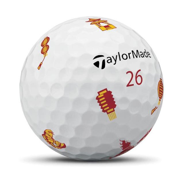 【送料無料】2026 テーラーメイド TP5 / TP5X pix Lunar New Year ゴルフボール  1ダース(12球入り) US仕様 ルナーニューイヤー 旧正月_9