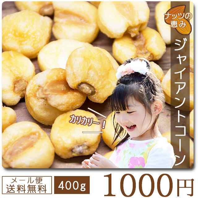 ジャイアントコーン400g 1kgではなく400gです 送料無料 塩味 有塩 大粒 じゃいあんとこーん 巌流庵 Otumaminutsの通販はau Pay マーケット グルメクーポン 対象店舗 お取り寄せグルメ本舗