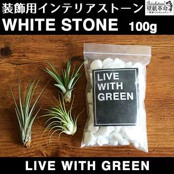 White Stone ホワイトストーン 100g 装飾用 白い石 装飾用人工軽石 観葉植物 軽石 デコレーション コンテナガード 家庭園芸用 ガーデの通販はau Pay マーケット 壁紙革命 賃貸でもおしゃれに