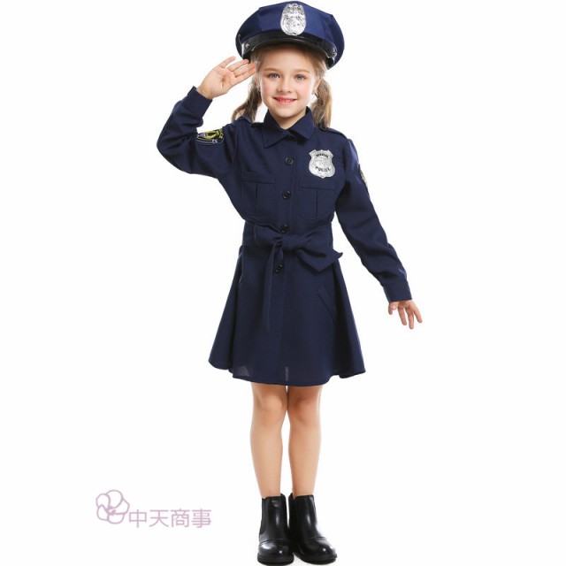 ハロウィン キッズ 子供用 コスプレ 女の子 警察 ポリス パーテｲグッズキッズ 婦人警官 セットアップ 変装 パーティー 舞台 可愛い 制服の通販はau Pay マーケット 中天商事