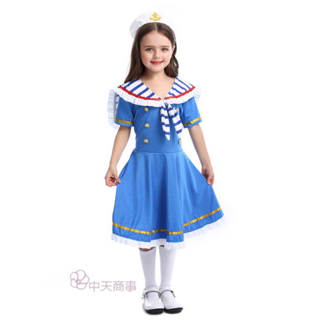 ハロウイン コスプレ衣装 子供服 セーラー服 ステージ衣装 仮装 パーテイー イベント コスチューム 女の子 セーラー キッズ ワンピースの通販はau Pay マーケット 中天商事