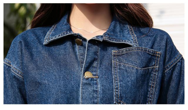 デニムワンピース40代シャツワンピースデニムウエア春物ワンピース7分袖夏秋着痩せ大きいサイズ ワンピース韓国風 通勤結婚式卒業式大人の通販はau Pay マーケット 中天商事