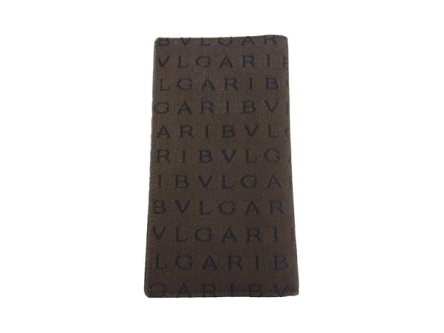 【X'masセール★30%OFF】ブルガリ BVLGARI 札入れ ブラック レディース 中古 X'masセール☆30%OFF】ブルガリ BVLGARI 札入れロゴマニア ブラウン