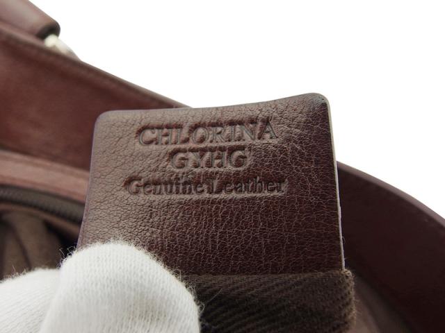 バリー BALLY トートバッグZIPポケット ブラウン ゴールド レディース 中古_8