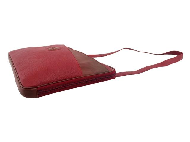 グッチ GUCCI ショルダーバッグダブルG 2WAY インターロッキングG レッド ブラウン レディース 中古_2