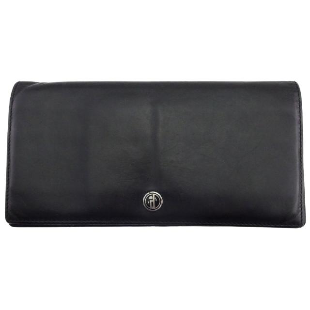 dunhill ダンヒル 二つ折り長財布 メンズ ブラック L2S810A ダンヒル 長財布 財布 メンズ 二つ折り シグネチャー ブラック