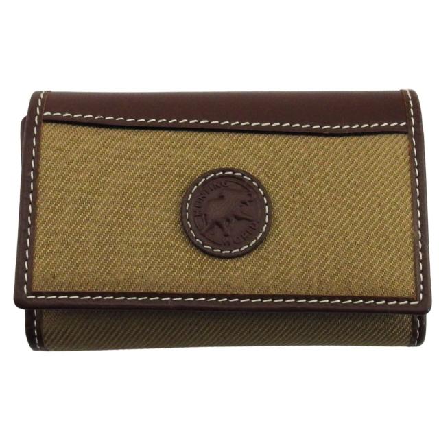 【BIGお買い物ラリー★30%OFFセール中】ハンティングワールド HUNTING WORLD キーケースサファリトゥデイ カーキ ブラウン レディース 中古