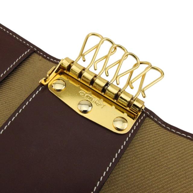 【BIGお買い物ラリー★30%OFFセール中】ハンティングワールド HUNTING WORLD キーケースサファリトゥデイ カーキ ブラウン レディース 中古 ハンティングワールド HUNTING WORLD キーケース サファリトゥデイ