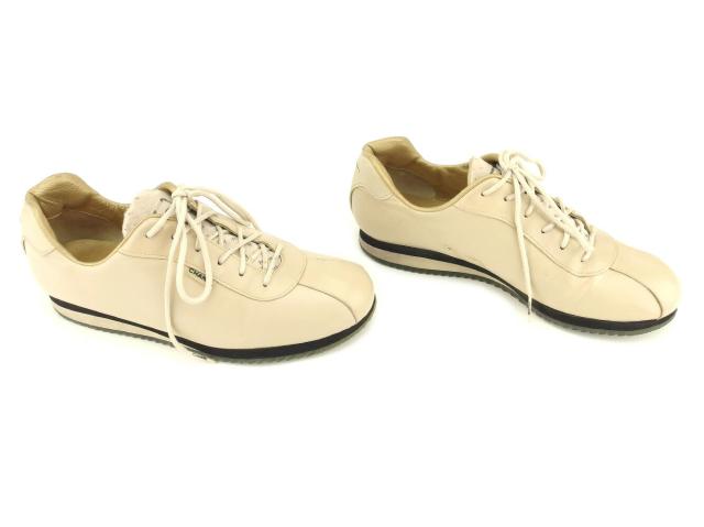 シャネル CHANEL スニーカースポーツライン #36 ベージュ レディース 中古_4