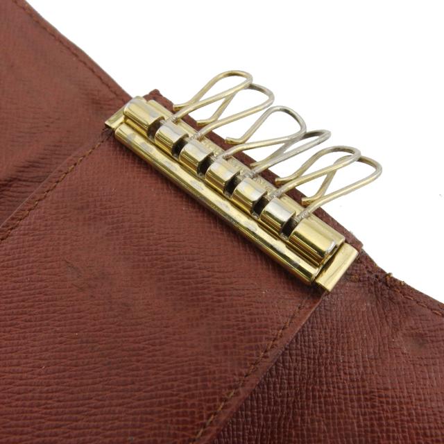 【30％OFF★週末タイムSALE】ルイ・ヴィトン LOUIS VUITTON キーケースモノグラム ミュルティクレ6 ブラウン ベージュ レディース 中古_5