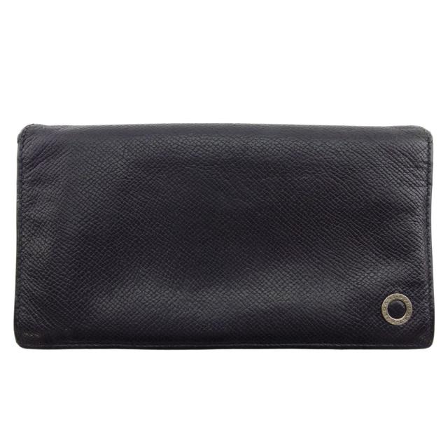【BIGお買い物ラリー★30%OFFセール中】ブルガリ BVLGARI 長財布ブルガリブルガリマン ブラック レディース 中古