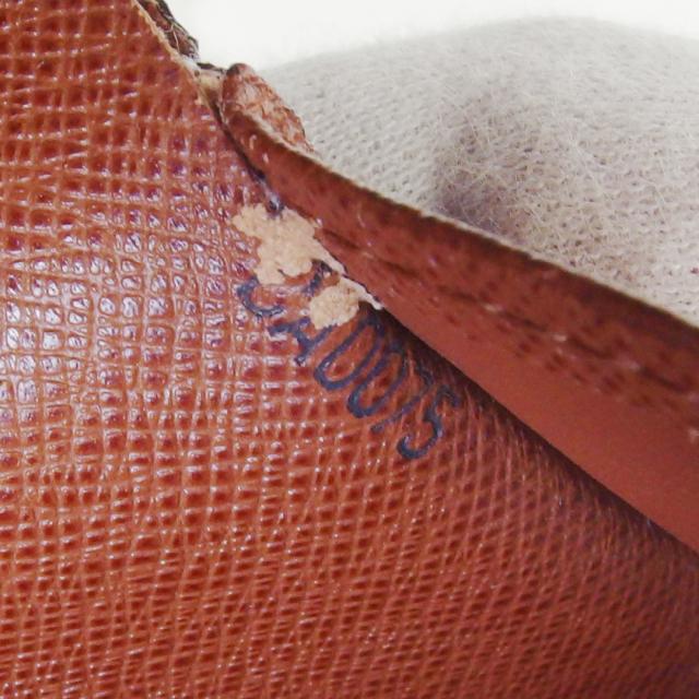 ルイ・ヴィトン LOUIS VUITTON 二つ折り財布モノグラム ポルトモネビエヴィエノワ ブラウン ベージュ レディース 中古_8
