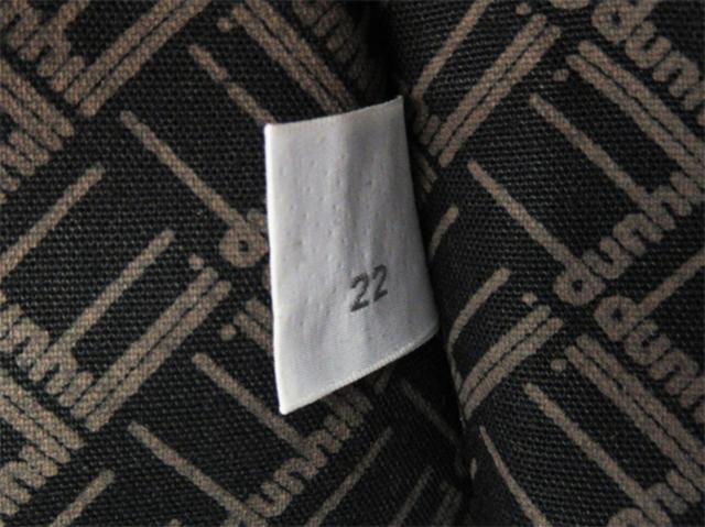 ダンヒル Dunhill ボストンバッグヘリンボーン グレー 灰色 ブラウン レディース 中古_9
