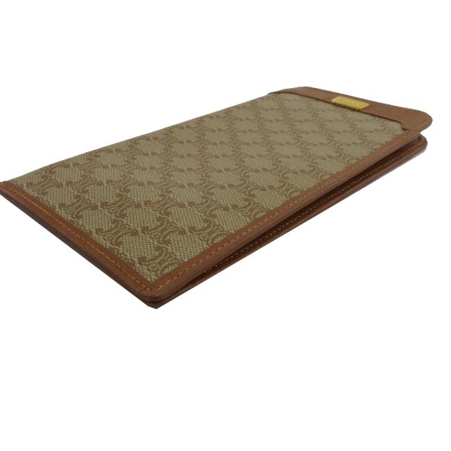 セリーヌ CELINE メガネケースマカダム ベージュ ライトブラウン