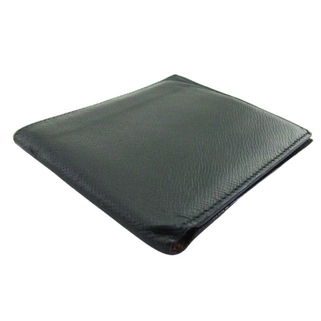 ヴァレクストラ Valextra 札入れ グリーン レディース 中古_2