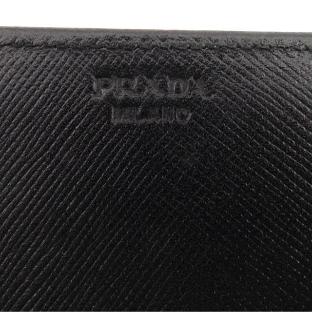 プラダ PRADA 長財布トライアングルロゴ ブラック レディース 中古_7