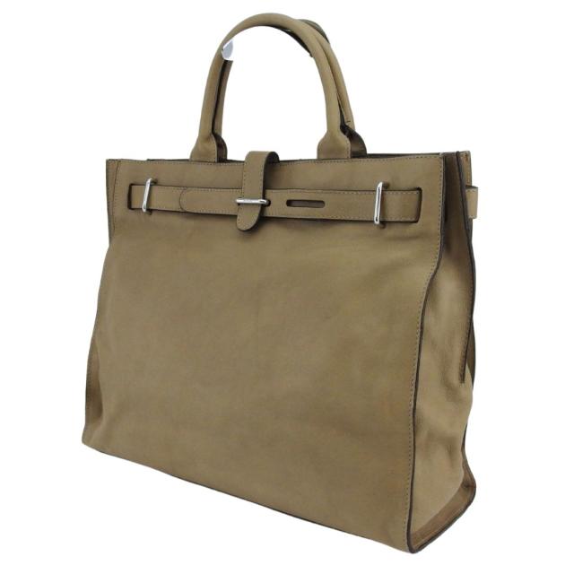 【BIGお買い物ラリー★30%OFFセール中】フルラ Furla トートバッグロゴ ブラウン グレー レディース 中古