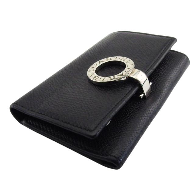 【30％OFF★週末タイムSALE】ブルガリ BVLGARI キーケースブルガリブルガリ ロゴクリップ ブラック レディース 中古_2
