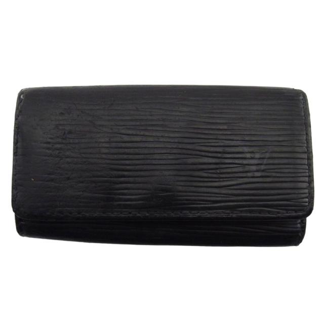 【BIGお買い物ラリー★30%OFFセール中】ルイ・ヴィトン LOUIS VUITTON キーケースエピ ミュルティクレ4 ノワール レディース 中古