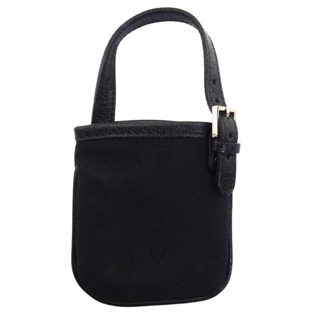 【BIGお買い物ラリー★30%OFFセール中】ブルガリ BVLGARI ポーチロゴマニア ブラック×レッド×シルバー レディース 中古