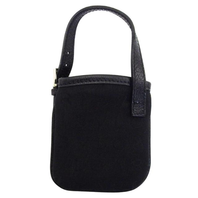 【月末タイムセール】ブルガリ BVLGARI ポーチロゴマニア ブラック×レッド×シルバー レディース 中古_1