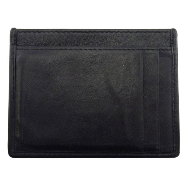 【30％OFF★週末タイムSALE】ミュウミュウ MIUMIU パスケースマテラッセ ブラック×ゴールド レディース 中古_1