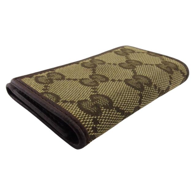 【30％OFF★週末タイムSALE】グッチ GUCCI キーケースGGキャンバス ベージュ ブラウン レディース 中古_3