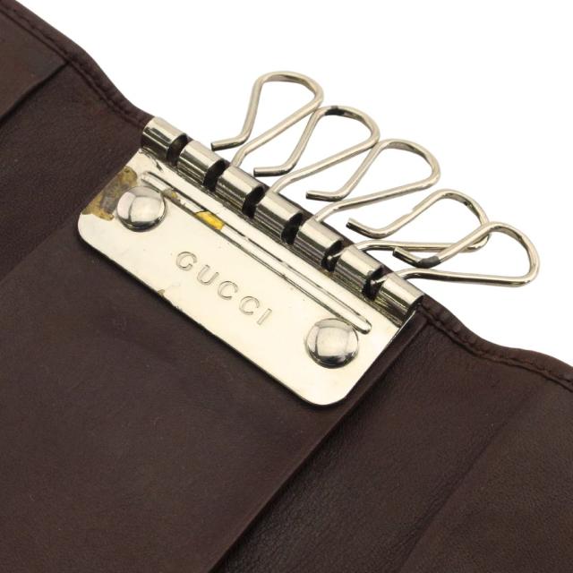 【30％OFF★週末タイムSALE】グッチ GUCCI キーケースGGキャンバス ベージュ ブラウン レディース 中古_5