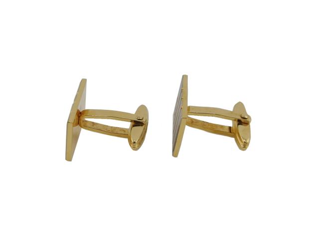 ニナリッチ NINA RICCI カフス 2アイテムセット ロゴ入り ゴールド