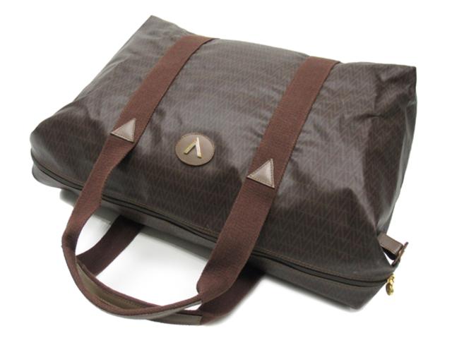 【30％OFF★週末タイムセール】マリオ・ヴァレンティノ MARIO VALENTINO ボストンバッグVマーク ブラウン レディース 中古_2