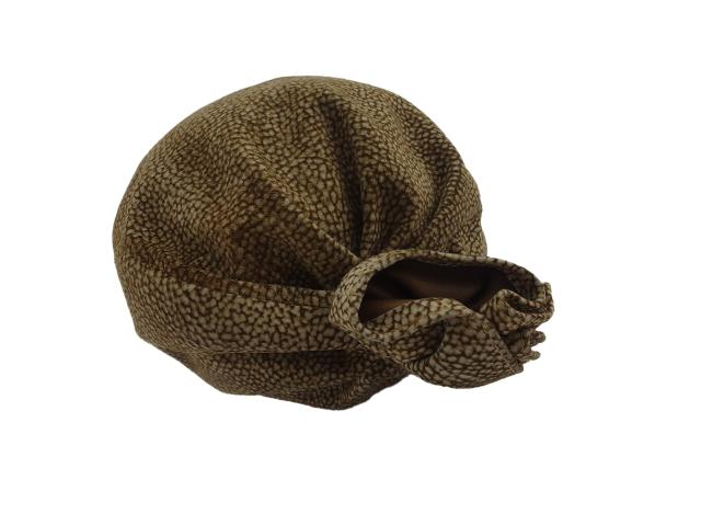 【30％OFF★週末タイムセール】ボルボネーゼ BORBONESE ショルダーバッグうずら柄 redwallタグ付き ベージュ ブラウン レディース 中古_4