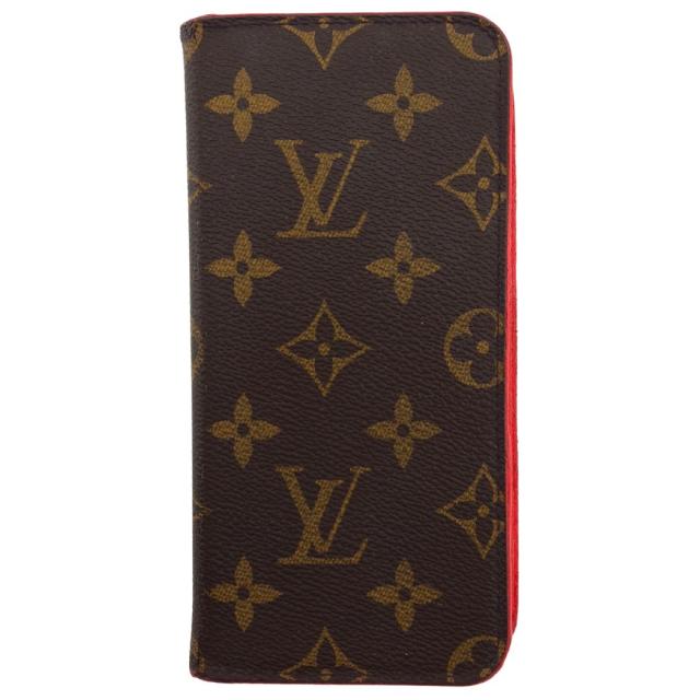 ルイ・ヴィトン LOUIS VUITTON iPhoneケース モノグラム ブラウン