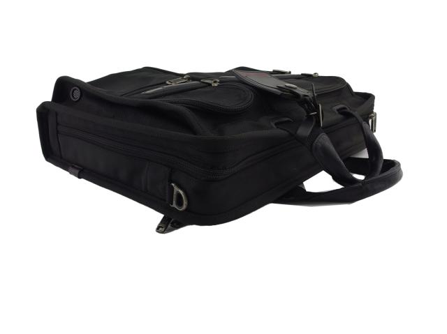 【30％OFF★週末タイムSALE】トゥミ TUMI ビジネスバッグアルファ ALPHA コンパクトラージスクリーンコンピューター ブラック レッド レディース 中古_4