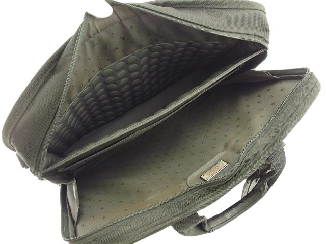【30％OFF★週末タイムSALE】トゥミ TUMI ビジネスバッグアルファ ALPHA コンパクトラージスクリーンコンピューター ブラック レッド レディース 中古_6