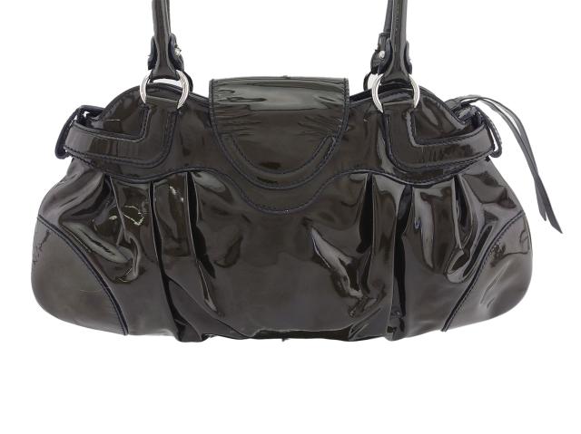 サルヴァトーレフェラガモ Salvatore Ferragamo ショルダーバッグガンチーニ カーキ ブラウン レディース 中古_2