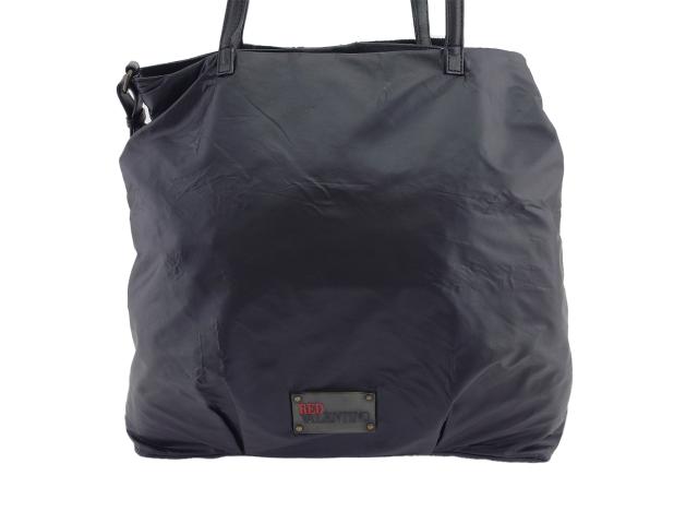 レッドヴァレンティノ RED VALENTINO ショルダーバッグリボンモチーフ ブラック レディース 中古_1