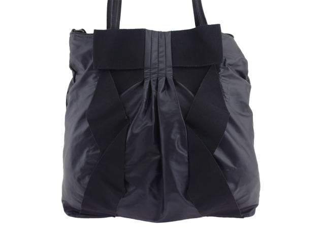 レッドヴァレンティノ RED VALENTINO ショルダーバッグリボンモチーフ ブラック レディース 中古_2