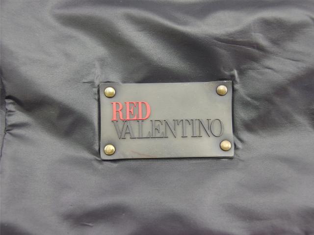レッドヴァレンティノ RED VALENTINO ショルダーバッグリボンモチーフ ブラック レディース 中古_9