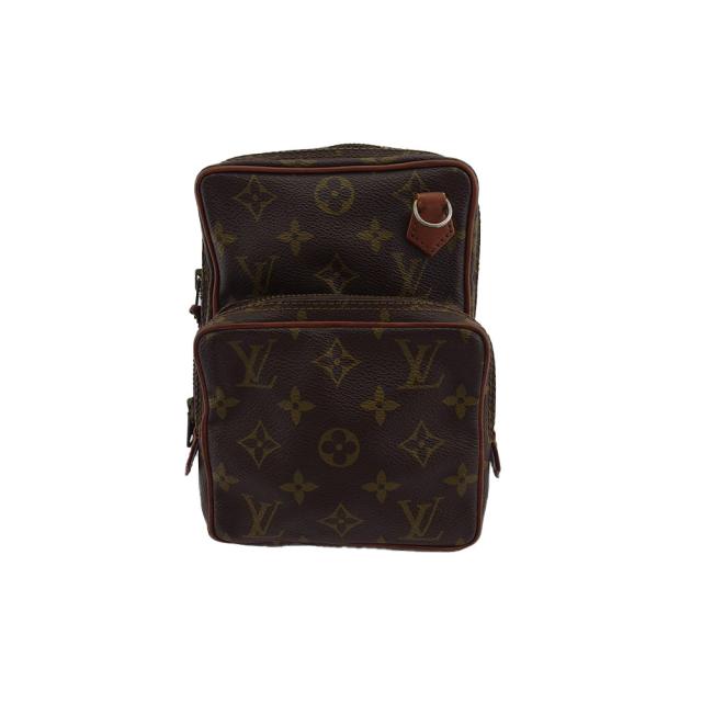 【BIGお買い物ラリー★30%OFFセール中】ルイ・ヴィトン LOUIS VUITTON ショルダーバッグモノグラム サックドゥポッシュ ブラウン ベージュ レディース 中古