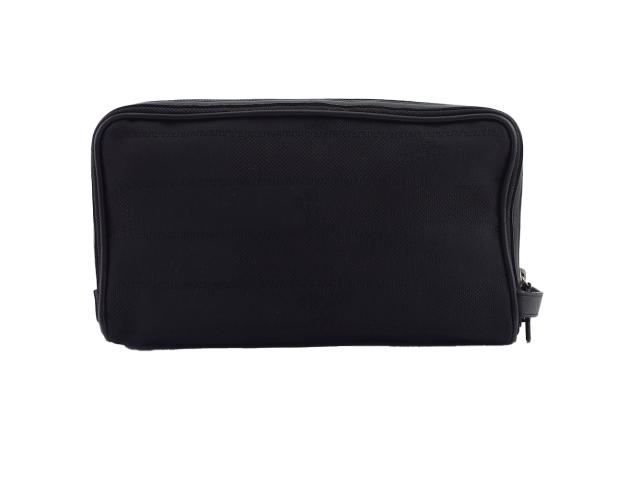 【30％OFF★週末タイムSALE】ジャンニ・ヴェルサーチ Gianni Versace クラッチバッグメドゥーサ ヴェルサーチ ブラック レディース 中古_1