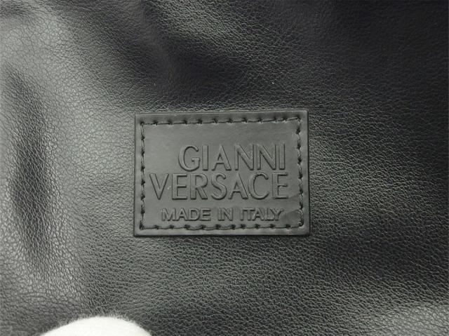 【30％OFF★週末タイムSALE】ジャンニ・ヴェルサーチ Gianni Versace クラッチバッグメドゥーサ ヴェルサーチ ブラック レディース 中古_9