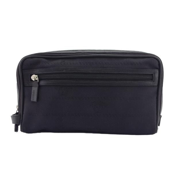 【30％OFF★週末タイムSALE】ジャンニ・ヴェルサーチ Gianni Versace クラッチバッグメドゥーサ ヴェルサーチ ブラック レディース 中古_10