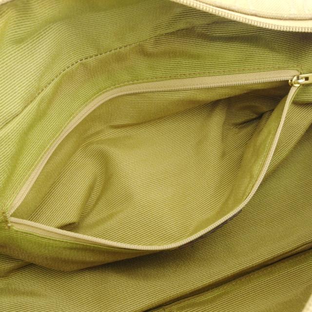 【月末タイムセール】サルヴァトーレフェラガモ Salvatore Ferragamo ハンドバッグガンチーニ ベージュ×ブラウン レディース 中古_5