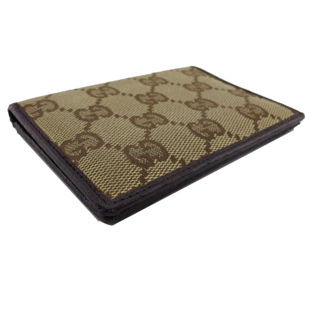 【30％OFF★週末タイムSALE】グッチ GUCCI パスケースGG柄 ブラウン×ベージュ レディース 中古_2