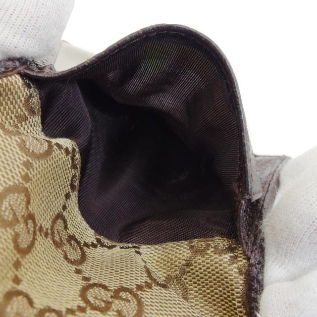 【30％OFF★週末タイムSALE】グッチ GUCCI パスケースGG柄 ブラウン×ベージュ レディース 中古_5