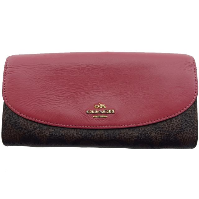 COACH コーチ　新品　シグネチャー　ローズ　ブラウン　トートバッグ COACH コーチ シグネチャーローズプリント 2wayショルダーバッグ