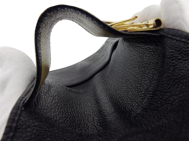 【月末タイムセール】ブルガリ BVLGARI キーケースドッピオトンド ブラック レディース 中古_6