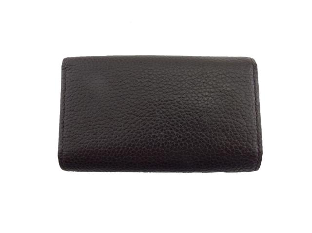 【30％OFF★週末タイムセール】バーバリー BURBERRY キーケース ダークブラウン×ノバチェック×シルバー レディース 中古_1