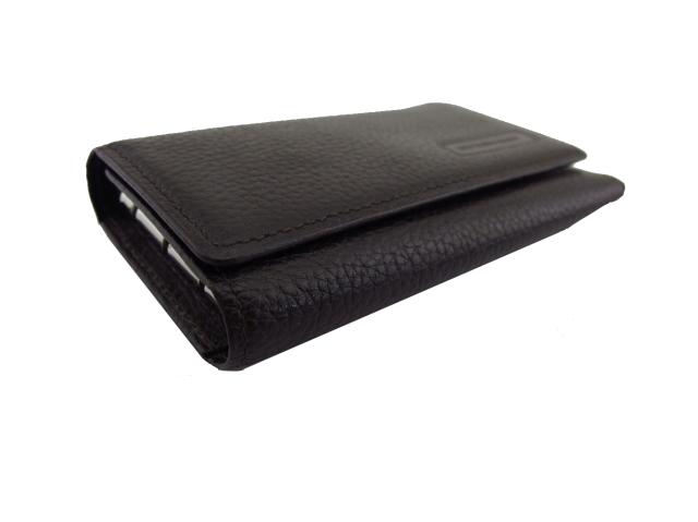【30％OFF★週末タイムセール】バーバリー BURBERRY キーケース ダークブラウン×ノバチェック×シルバー レディース 中古_2