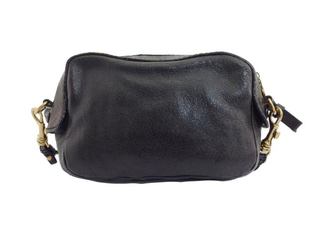 【週末タイムセール】クロエ Chloe ショルダーバッグ ブラック×ゴールド レディース 中古_2